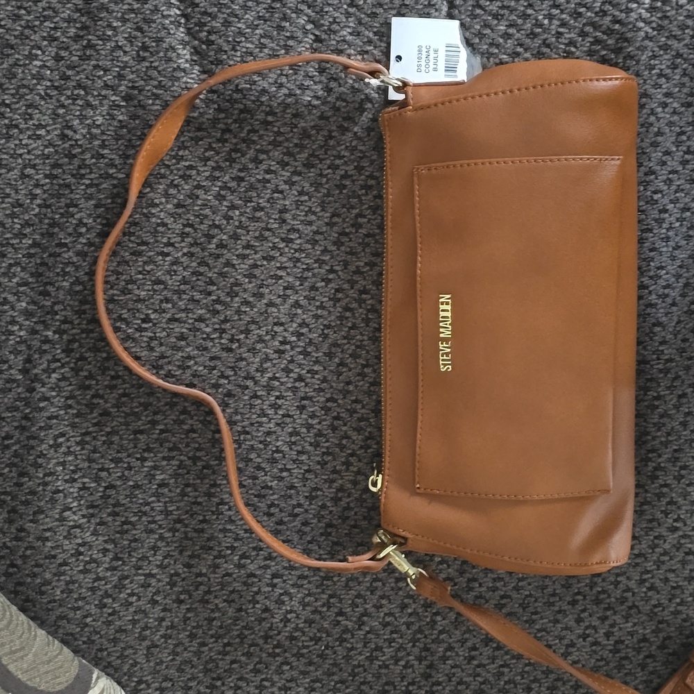 *Brand New* Steve Madden Cognac Handbag